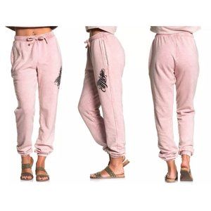 AFFLICTION Women's Sweatpants AUDRALYN Pink Wings